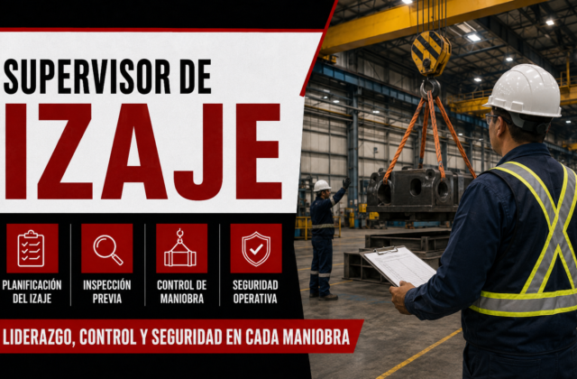 Curso certificado Supervisor de izaje