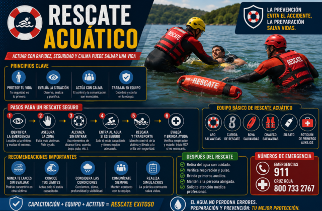 Curso Rescate acuático