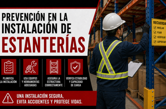 curso Prevención en la instalación de estanterías