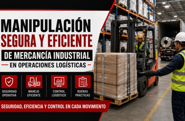 Curso Certificación Manipulación Segura y Eficiente de Mercancía Industrial en Operaciones Logísticas