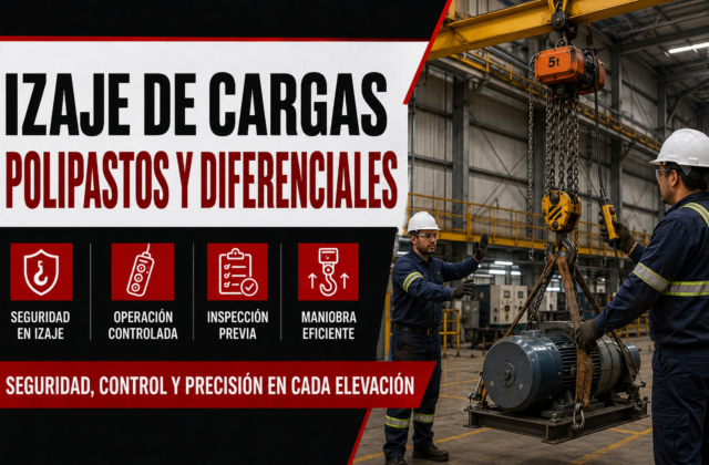 Curso Certificado Izaje de Cargas Polipastos y Diferenciales