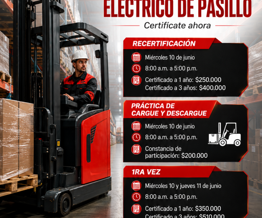 Curso Montacargas Eléctrico